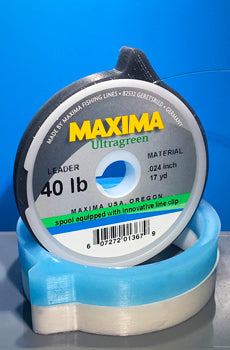 Pro Bands with molded tippet spool sizes for easy storage and quick access to fishing leader and tippet material