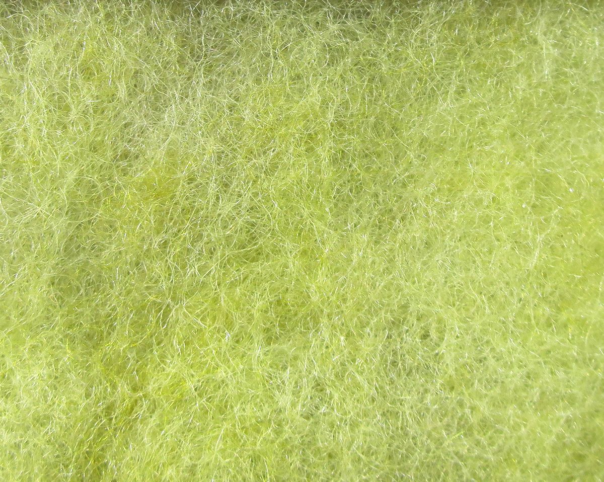 Micro Fine Dry Fly Dub by Hareline Dubbin, Inc for fine fly tying at Freestone Fly Shop in natural light green shade