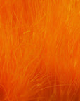 Wooly Bugger Marabou fibers in vibrant orange by Hareline Dubbin Inc for fly tying at Freestone Fly Shop