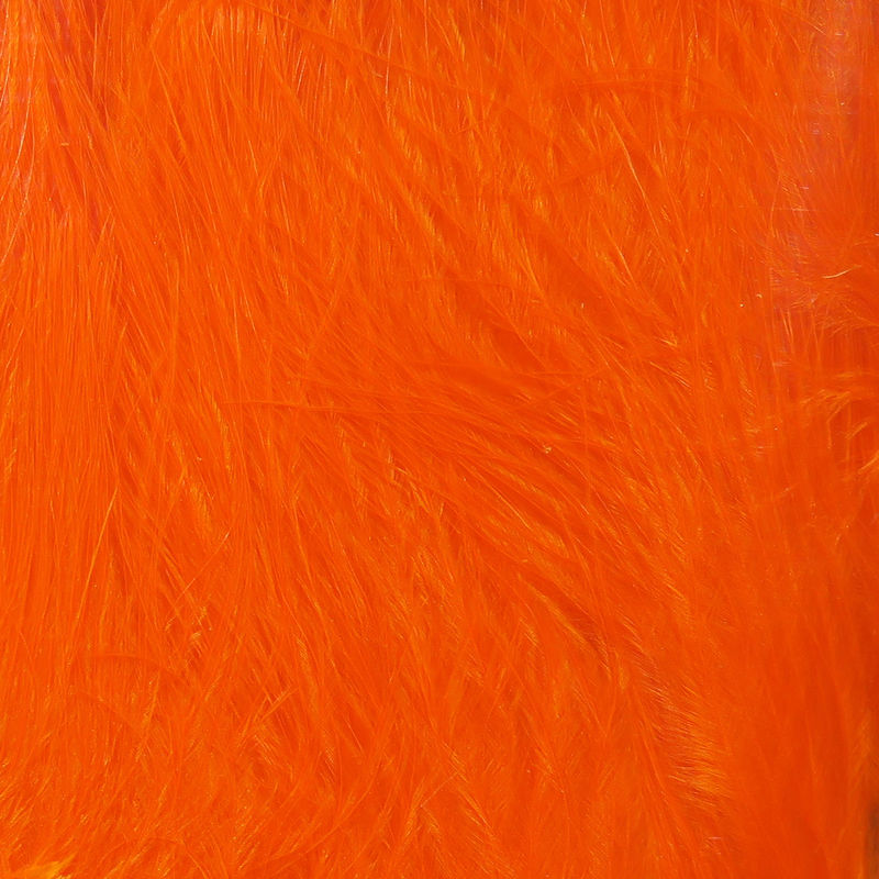 Wooly Bugger Marabou in bright orange by Hareline Dubbin, Inc for fly tying at Freestone Fly Shop