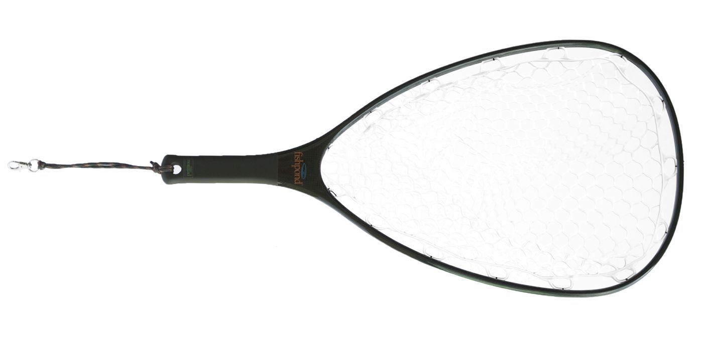 Fishpond Nomad Hand Net - Original with lightweight carbon fiber frame and durable net for fly fishing by Fish Pond