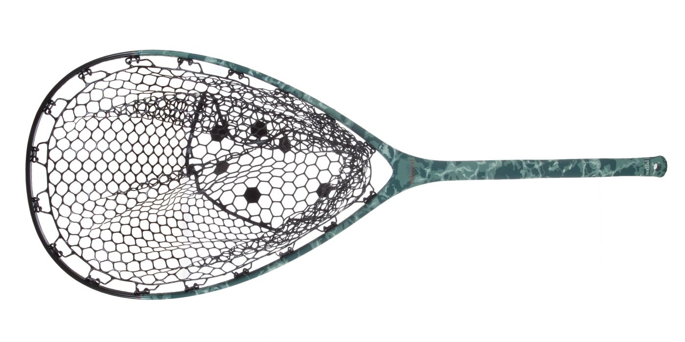 Fishpond Nomad Mid Length Boat Net lightweight carbon fiber and fiberglass composite net at Freestone Fly Shop