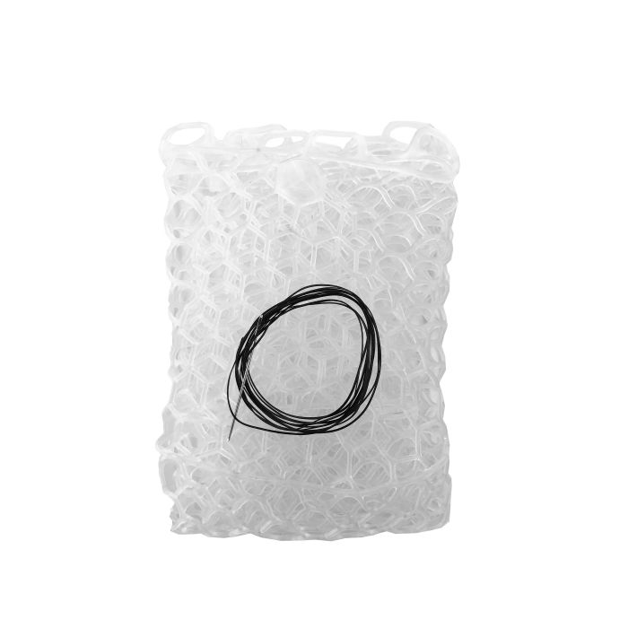 Fishpond Replacement Net - Small Clear rubber net with 15" diameter and included 50