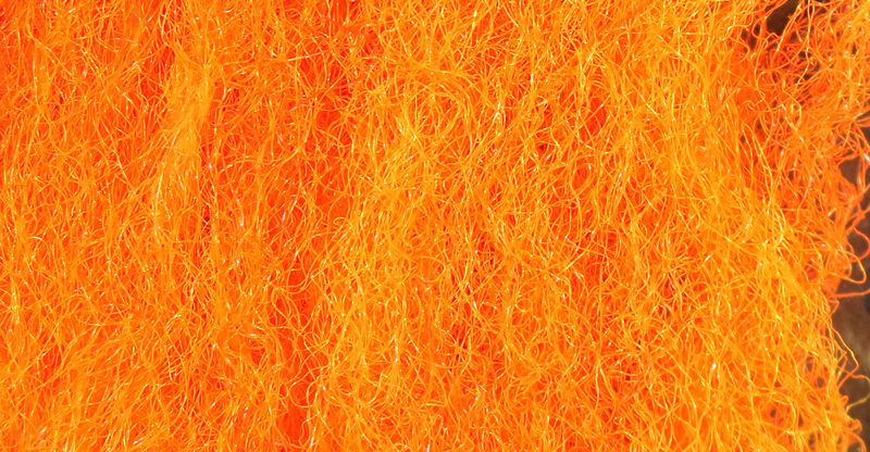 Para Post Wing by Hareline Dubbin Inc in bright orange for crafting emerger cases and parachute post dry flies at Freestone Fly Shop