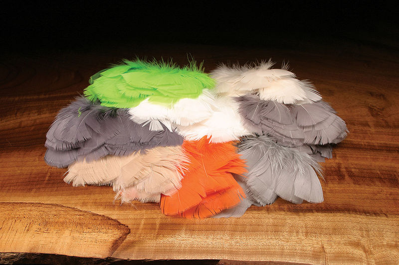 Premo Turkey Flats by Hareline Dubbin Inc in assorted colors ideal for fly tying at Freestone Fly Shop