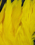 Schlappen 5-7 inch bright yellow feathers by Hareline Dubbin, Inc for fly tying at Freestone Fly Shop