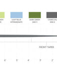 SA Sonar Sinking Leaders by Scientific Anglers with color-coded sinking sections for precise trout fishing at Freestone Fly Shop