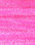 Ultra Chenille in vibrant pink with soft velvety nylon core by Hareline Dubbin, Inc for fly tying at Freestone Fly Shop