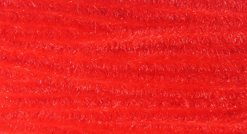 Ultra Chenille in bright red with a soft nylon core by Hareline Dubbin, Inc for fly tying at Freestone Fly Shop